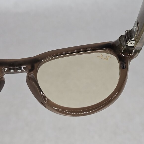 Ray-Ban Meta Headliner Smart Glasses GEN 1 Translucent Brown and Gray Box Case - Picture 15 of 16